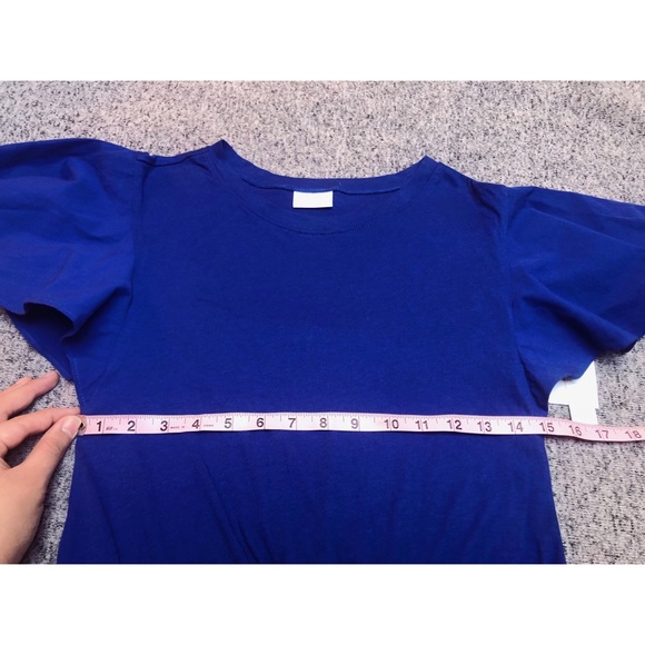 Abound Blue Top with Flowy Sleeves Size XS - Picture 5 of 6